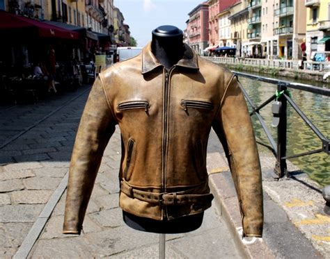 Guendj Giubbotti Chiodi Pelle Moto Biker